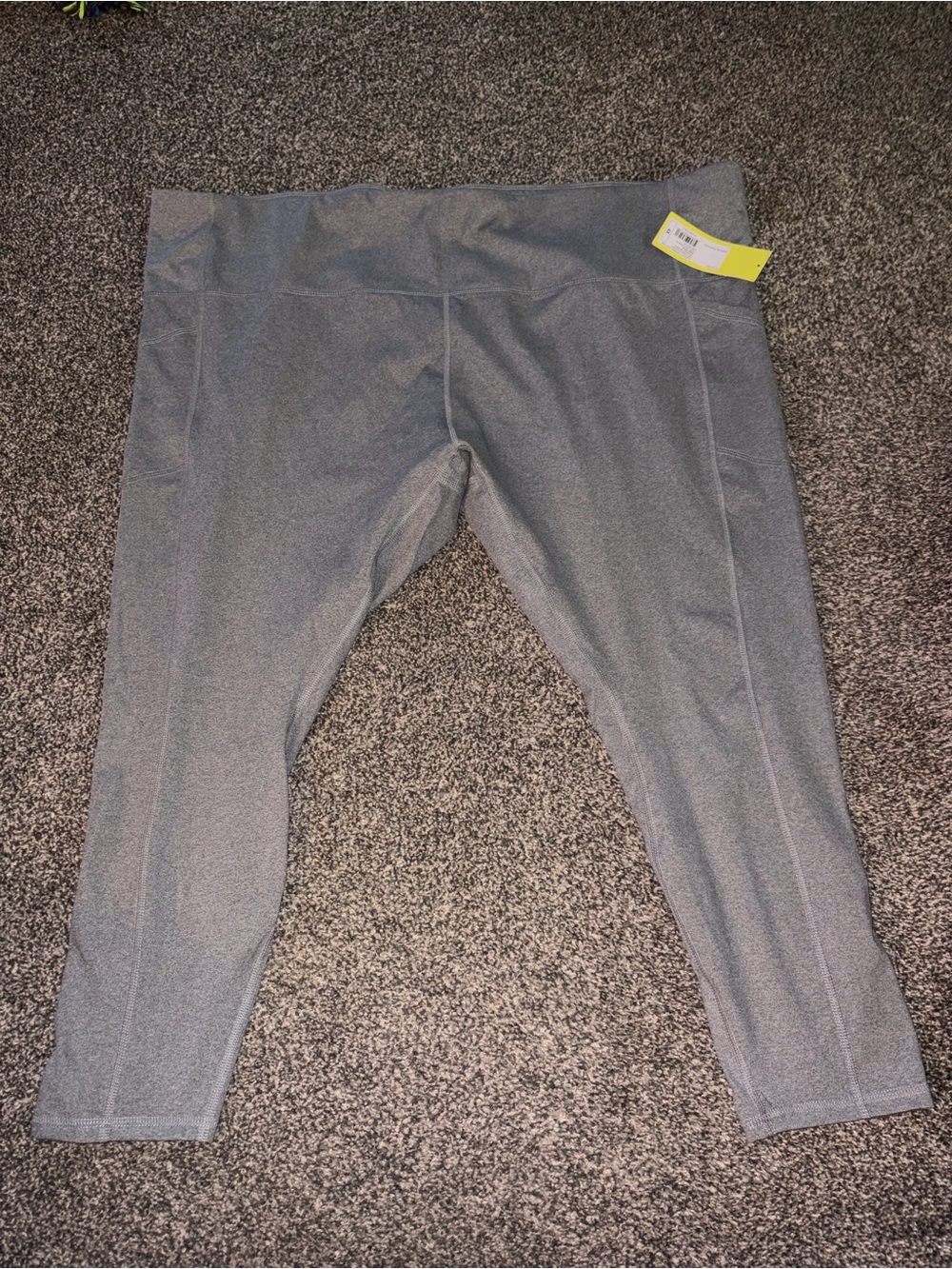 New all in motion Heather Gray High-Rise Leggings